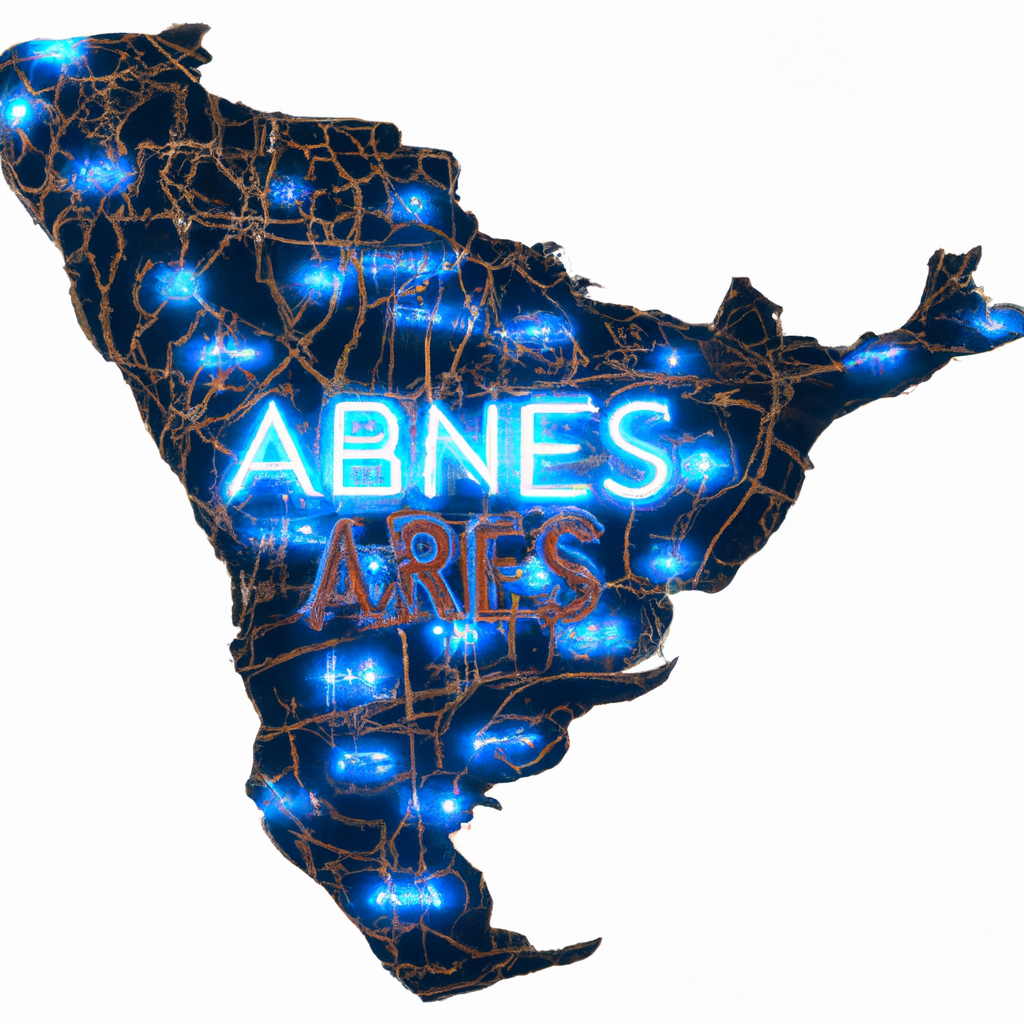 Mapa de la Ciudad Autónoma de Buenos Aires con foco en Palermo, referencia de calles y parques, Argentina