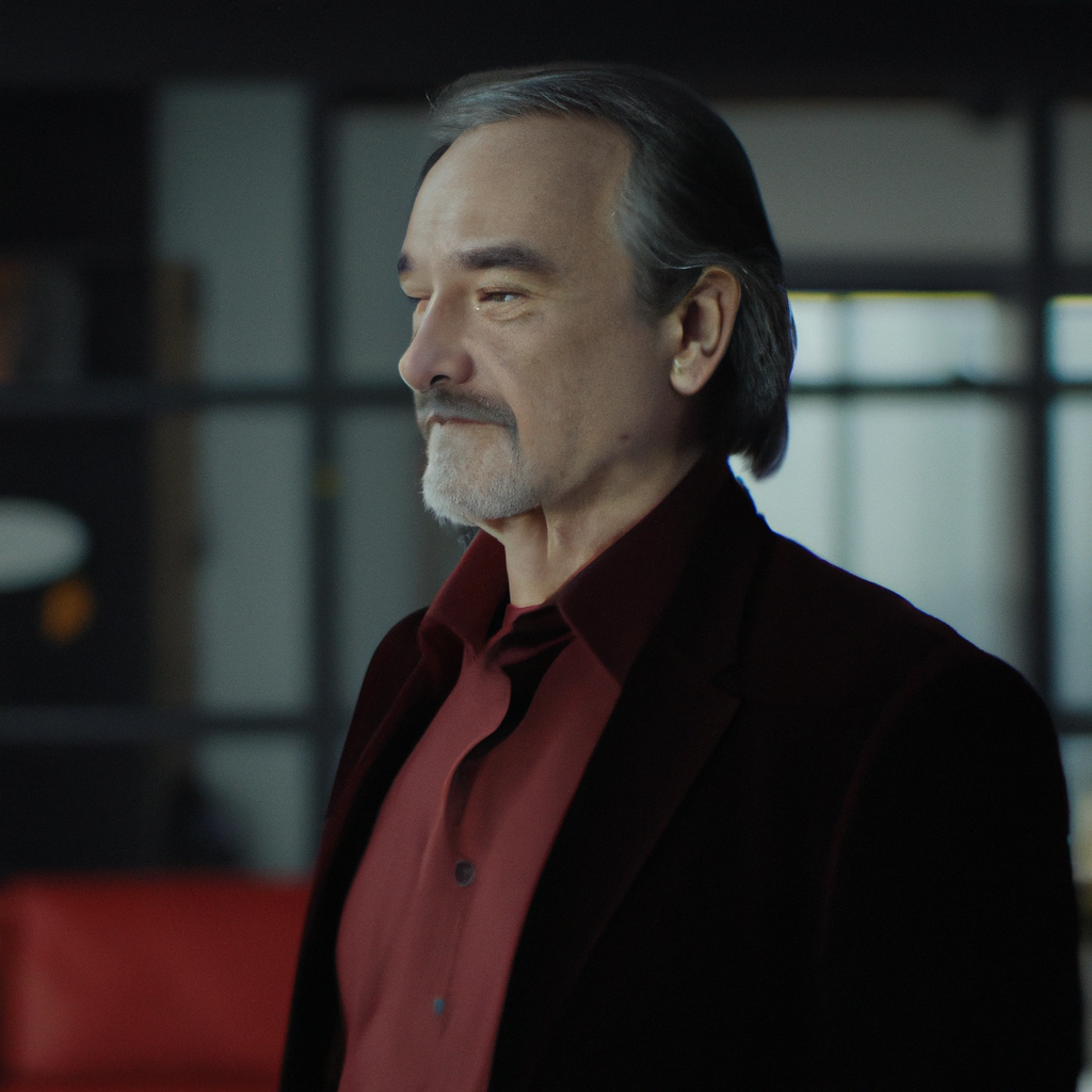 Креативный директор — портрет в современном офисе